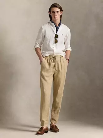 POLO RALPH LAUREN | Leinenhemd | weiss